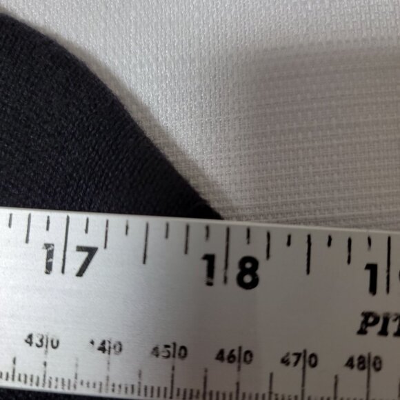 Marisa Christina II Cardigan Short Sleeve Sweater Sz 3X Black W/Embroidery Trim - Picture 6 of 11